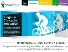 Tablet Screenshot of gigantespain.com